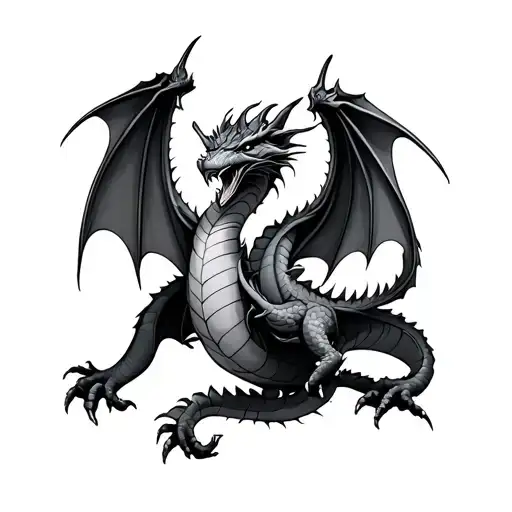 3-4 Small Dragons As Sign Of Liberty