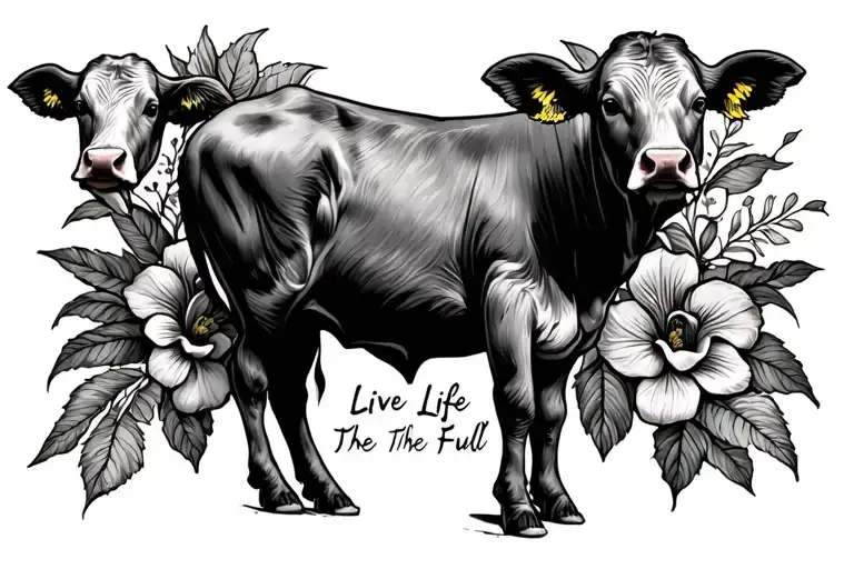 Live Life To The Full Calf