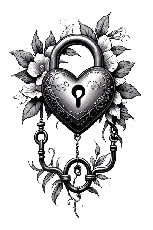 Heart Shaped Lock