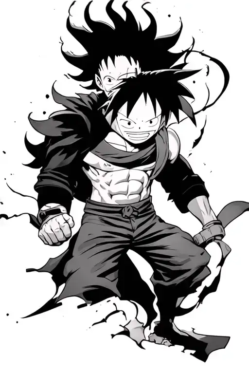 Zone Zoro Luffy Gear 5