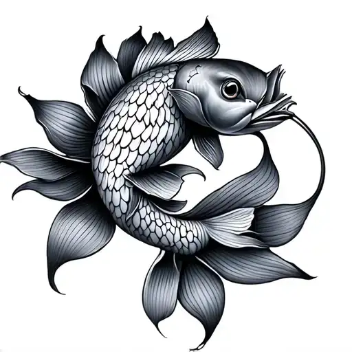 Lotus Koi Fish