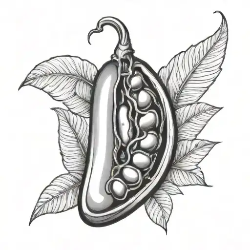 Kidney Bean With Human Characteristics