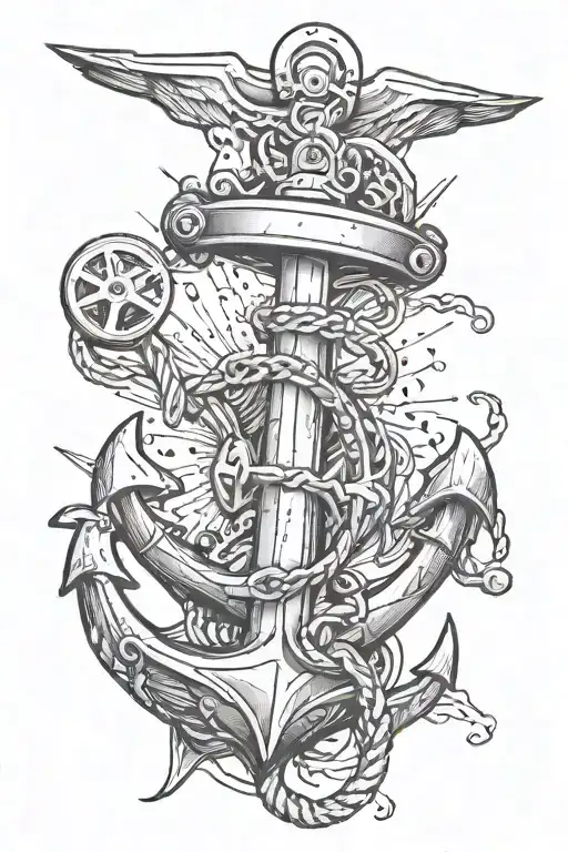 Anchor And Piston