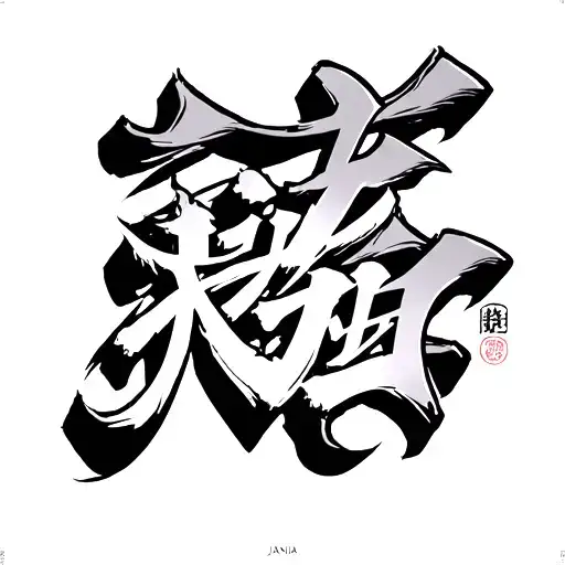Jania Letters In Japanese