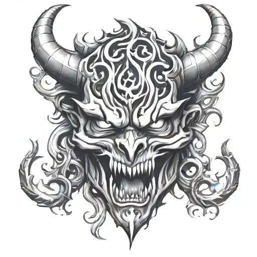 Demon Chained Flames