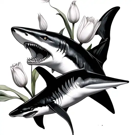 Sharks And Tulips