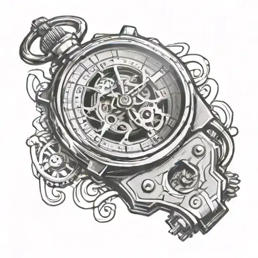 Half Embosser Machine Half Stopwatch