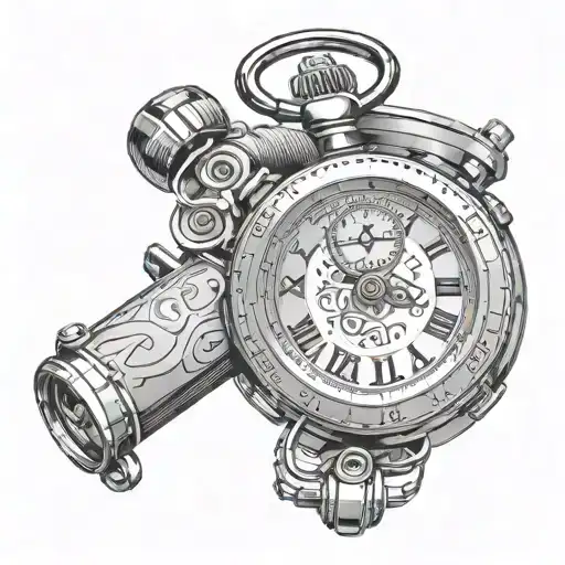 Half Embosser Machine Half Stopwatch