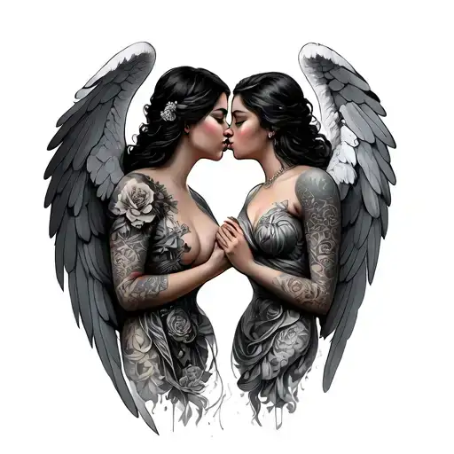 Cherba Angels Kissing
