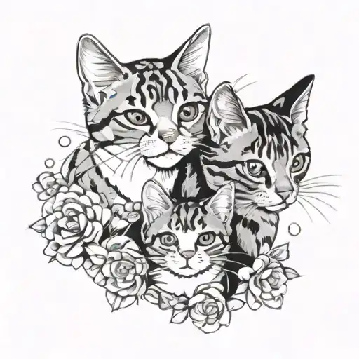 Cats Named Joy Kitty Snow