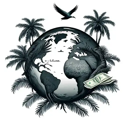 Money Palm Trees Birds World Quotes