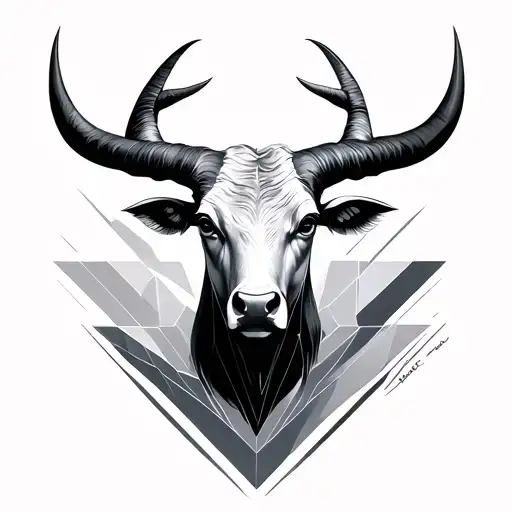 Taurus Earth Element Venus Geometric Design Incorporating