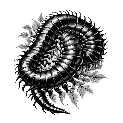 Real Centipede Vines Wrapped
