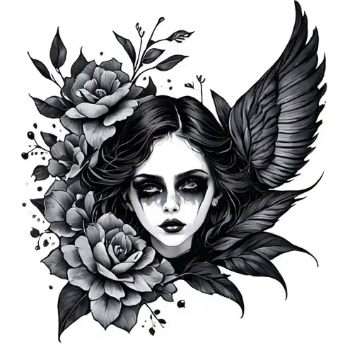 Tattoo On Dark Moments Of My Life