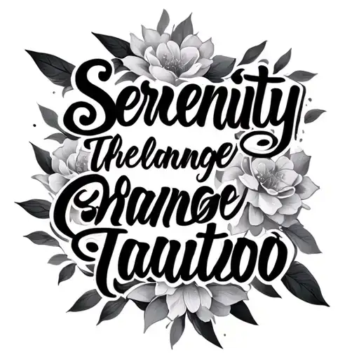 Serenity Prayer Written