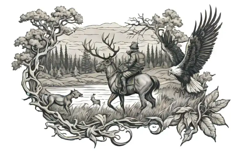Hunting Scene
