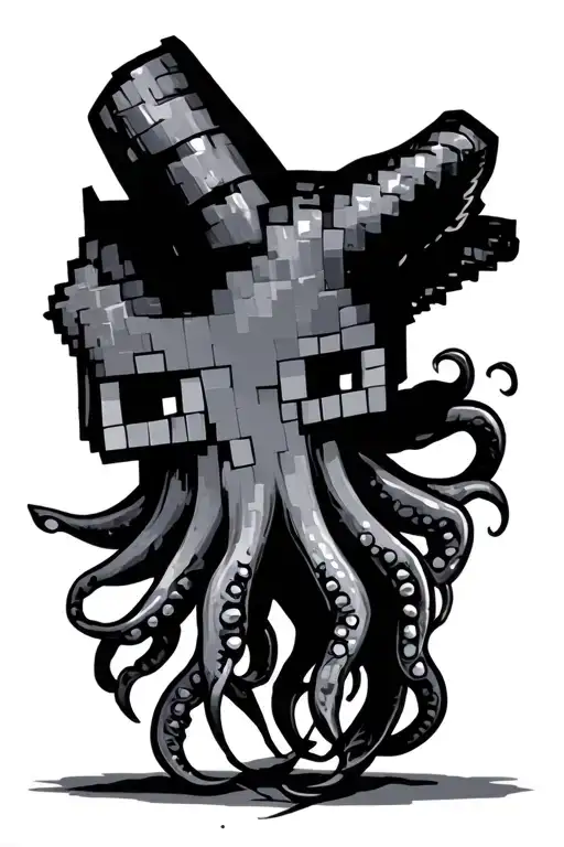 Minecraft Squid