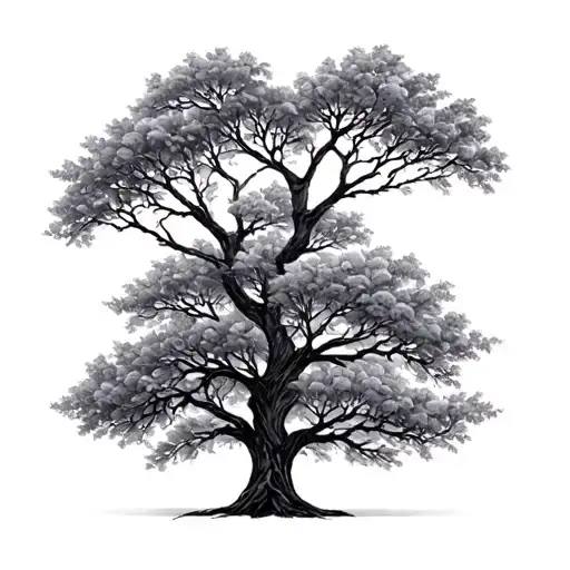 Family Tree Branch Representing A Family