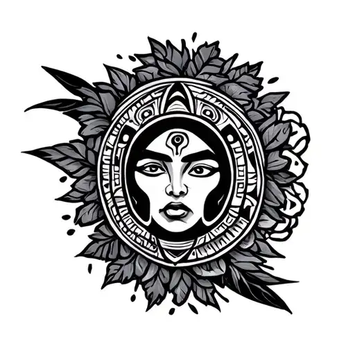 Aztec And Polynesian Style