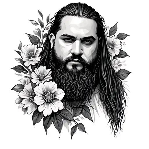 Bray Wyatt With Flowers