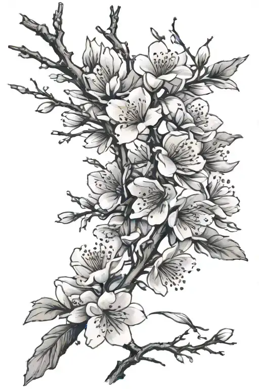 Cherry Blossom Branch