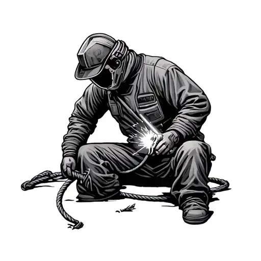 Welder And Rope Access