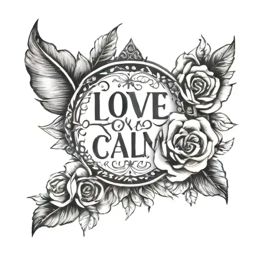 Words Love And Calm