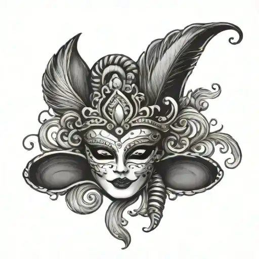 Mobile Alabama Mardi Gras Tattoo Ideas