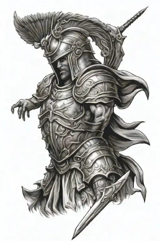 Achilles Wearing Armor