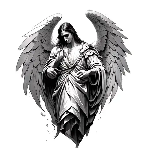 Archangel Mikhail Sleavka From Shoulder To Wrist