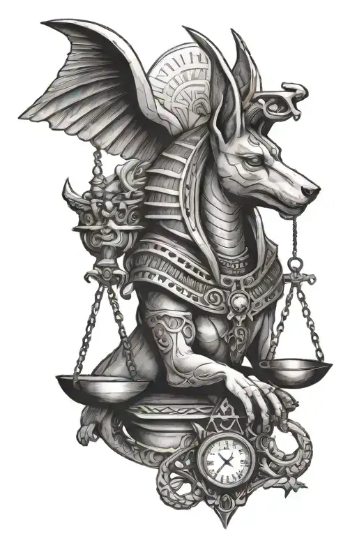 Anubis X Libra Scales