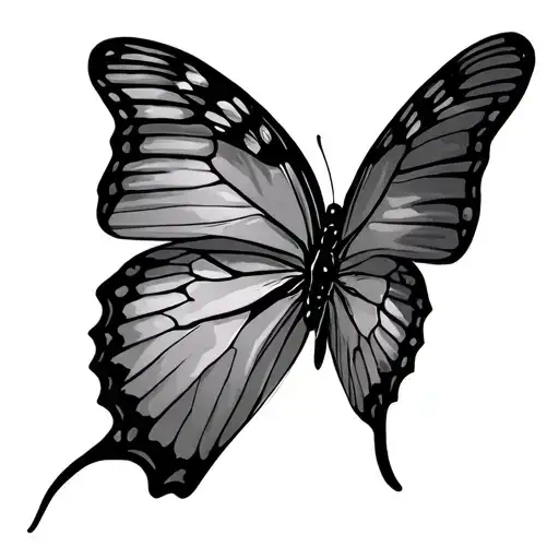 Butterfly Flying