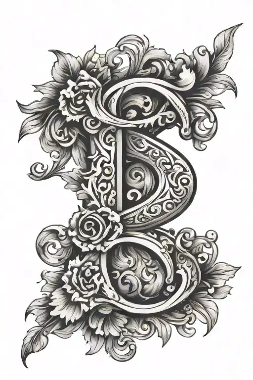 Letter S With 6 S Letter For My Family