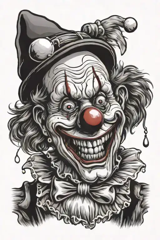 Clown Dressed