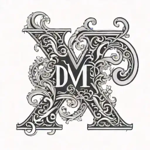 Hidden Initials Of D M N J