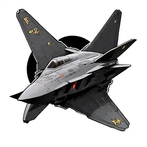 F-22 Fine Lines And