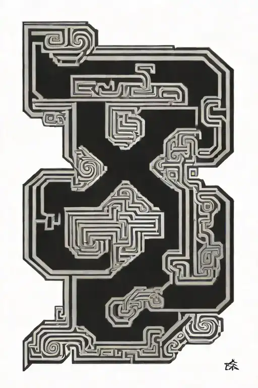 Greek Meander Pattern