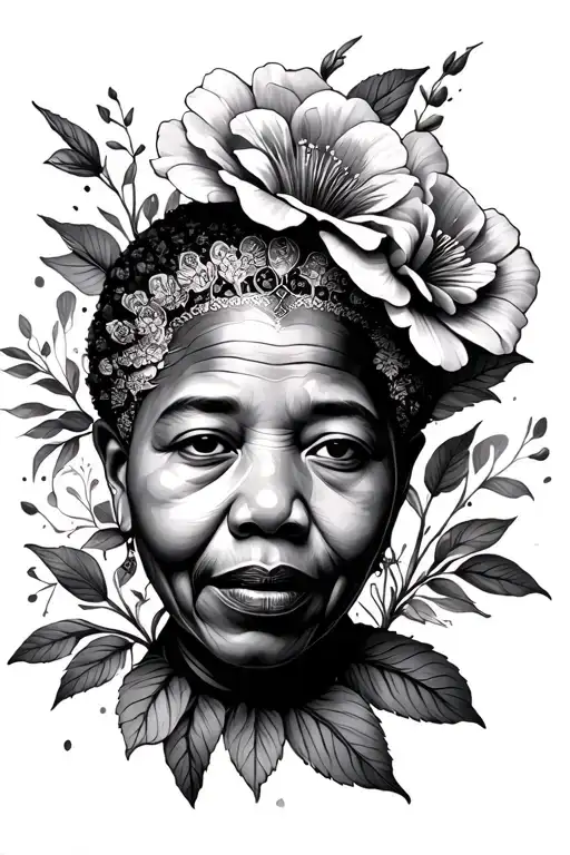 Flowers And Mandela Style