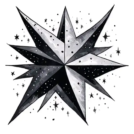 North Star Filled Sky