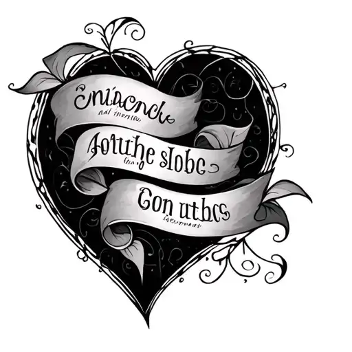 6 Names In A Heart Shape