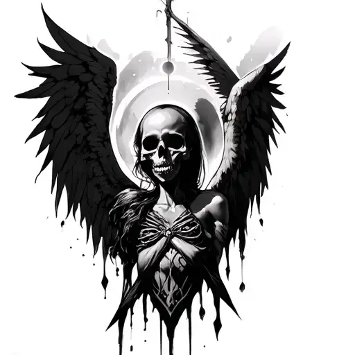 Death Angel For Chest Women