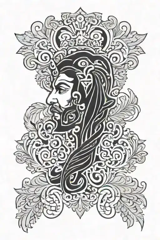 Russian Tattoo Slavic Motifs Inspired