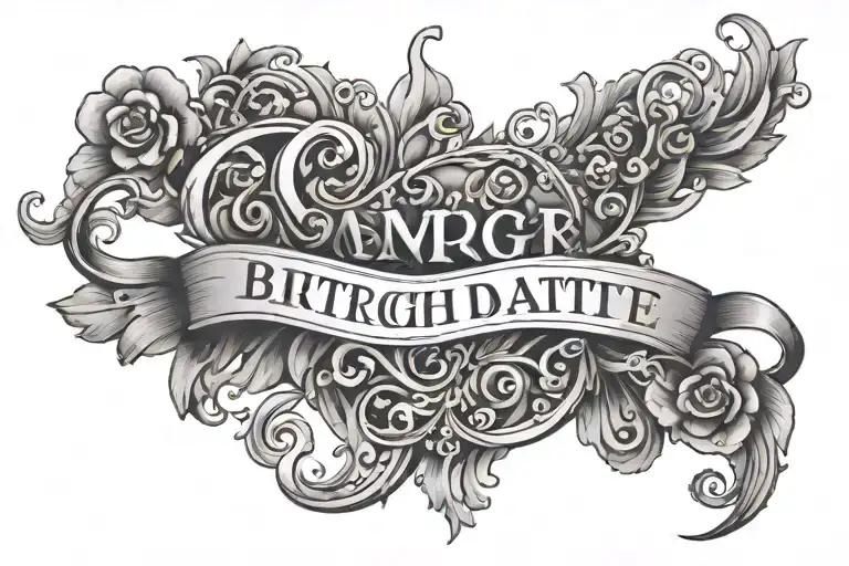 Merge Name Written Inside Birthdate Incorporated