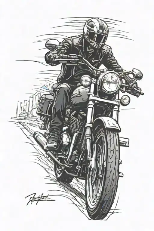 Kawasaki Vulcan 500 Cruising Along