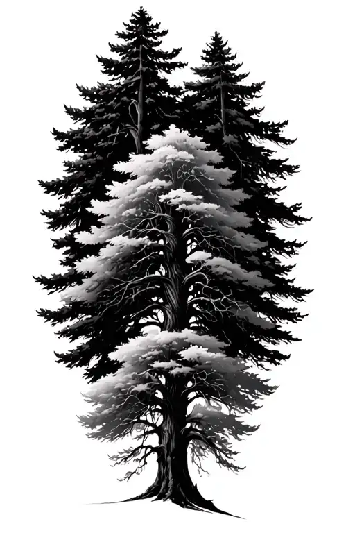 Trees Background Looking