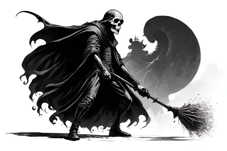 Whether A King Or A Street Sweeper We All Dance With The Grim Reaper