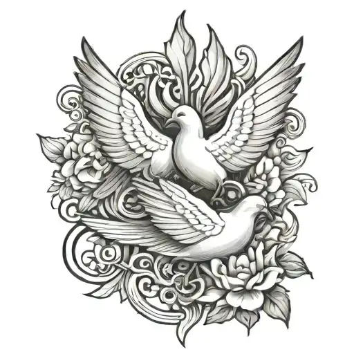 Name God Doves