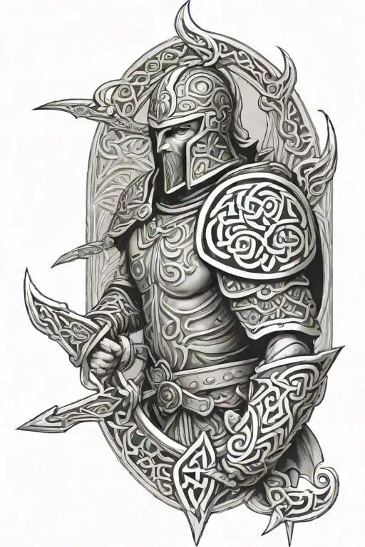 Celtic Knots Warrior