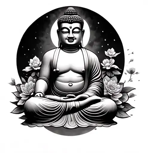 Just Budda Sitting Inside