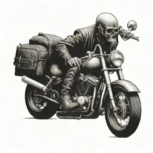 Dead Uncle Motorbiker Memories